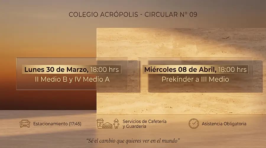 REUNIÓN DE APODERADOS